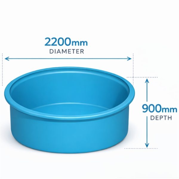2500L Splash Pool